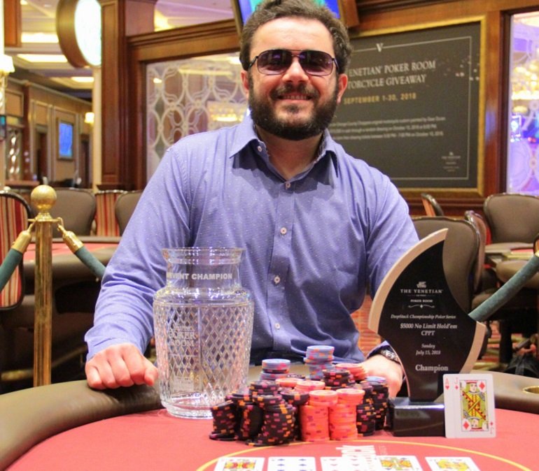 Anthony Zinno wins 2018 СРРТ Venetian ME